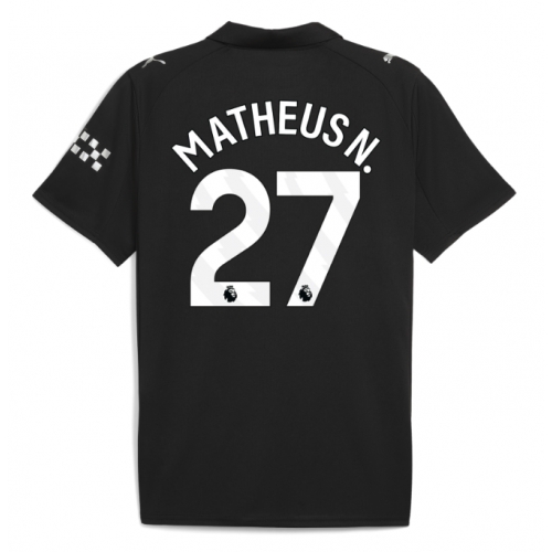 Billige Fotballdrakt Manchester City Matheus Nunes #27 Replika Bortedrakt 2025-26 Kortermet Billige Fotballdrakt Manchester City Matheus Nunes #27 Replika Bortedrakt 2025-26 Kortermet